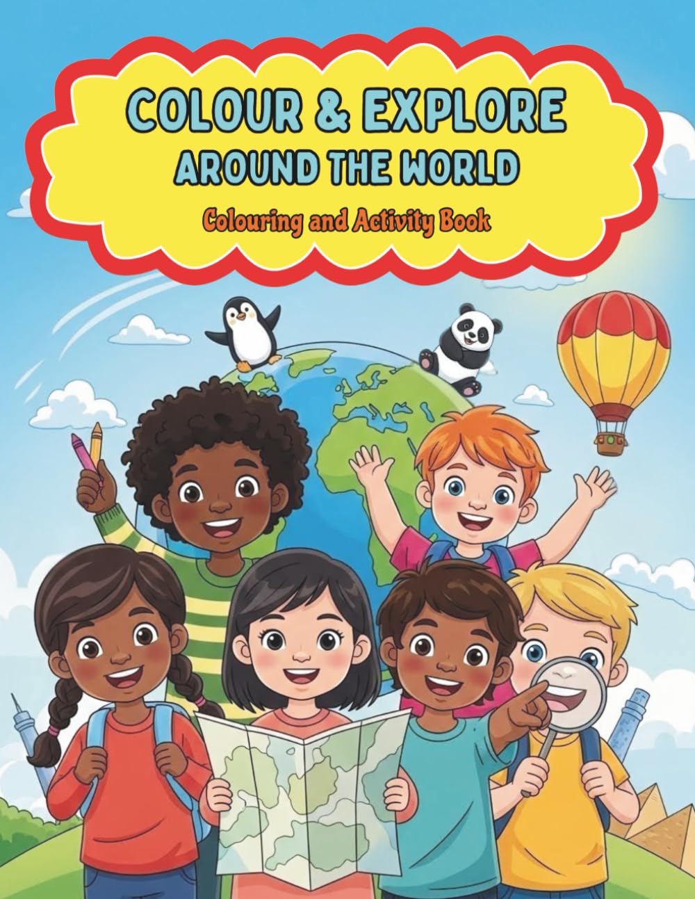 Colour & Explore: Around the World